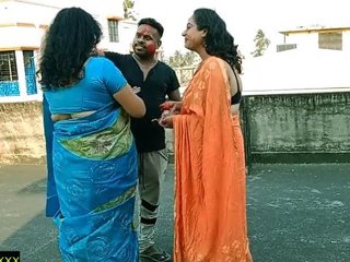 A Tamil teen's wild encounter with two mature milfs