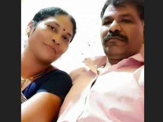 Mature couple shares passionate moment with each other