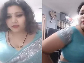 Indian sister contacts via video call