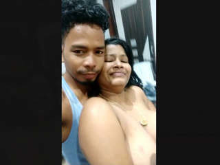 Secret rendezvous of elderly wife captured on film