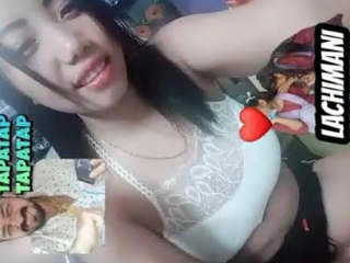 Tripura's girlfriend reveals her breasts