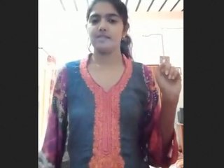 Indian women's passionate display in a video
