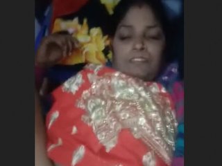 Middle-aged wife pleasuring her lover and vocalizing her pleasure