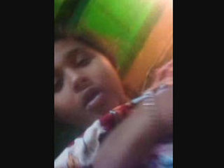 Arousing Indian village beauty pleasuring herself intimately