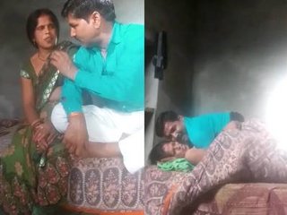 Indian village aunt self-pleasure with currency