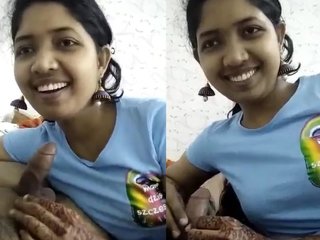 Cute Bengali coed rides to pleasure