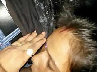 Indian aunty and neighbor boy engage in intimate kissing and oral sex