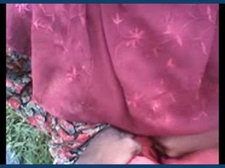 A girl with large breasts shows off her attributes from Uttar Pradesh