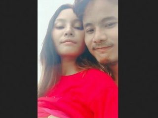 Indian teen couple's outdoor love-making