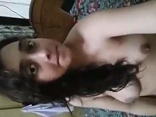 Adorable girl takes sizzling personal photos