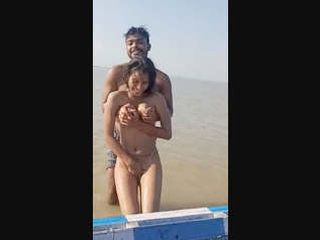 Randi's debut river sex adventure
