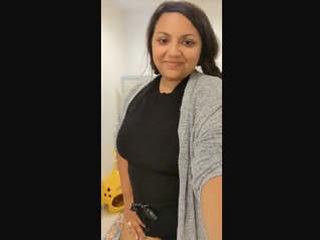 Voluptuous woman confidently displays her ample bosom and toned intimate area