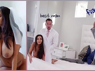 China Ava Addams, a curvy MILF, engages in intimate wedding night with Sterling