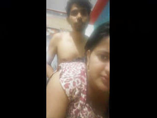 Indian beauty receives dog style from behind