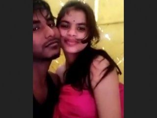 Indian couples sharing passionate kisses