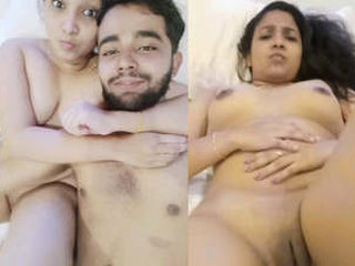 A stunning Indian pair indulges in passionate hotel lovemaking