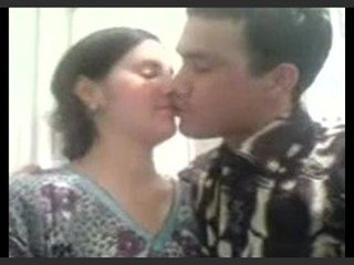 Amorous college lovers from Lucknow University engage in fervent kissing