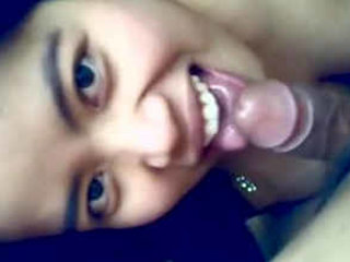 A young Nepali college girl engages in sexual activities with her boyfriend in a recorded video