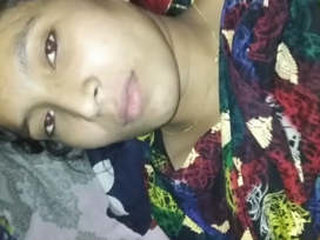 At night, a stunning wife indulges in oral sex and intercourse