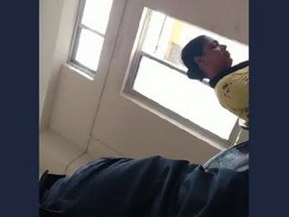 Aunties' breasts fondled while waiting