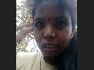 Hindi-speaking couple engages in open-air sexual activity