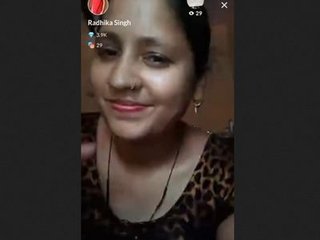 Radhika Shingh's seductive display of her breasts and intimate area