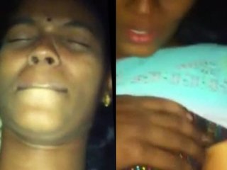 Indian aunty's tight pink pussy gets filled with pleasure