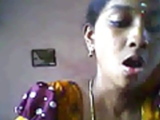 Indian girl gets naughty on camera