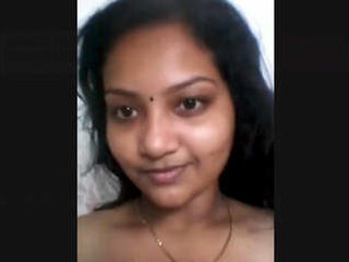 Cute Tamil girl goes nude on camera for the first time