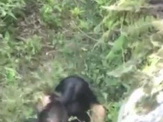 Indian aunty's outdoor love affair