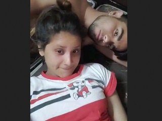 Watch this naughty couple enjoy audio in Hindi for a steamy experience