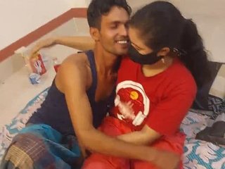 Bengali couple enjoys home sex in bikini