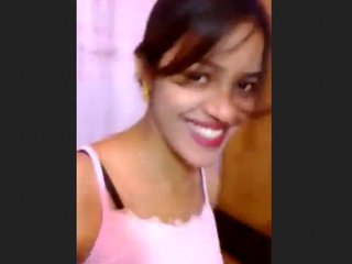 Beautiful young girl gets caught on camera