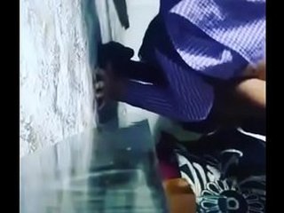 Indian schoolgirl gets her tight ass pounded in the toilet