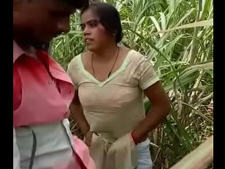 Desi couple gets caught in the act outdoors