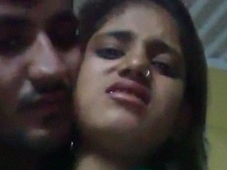 Indian village nude video with amateur couple