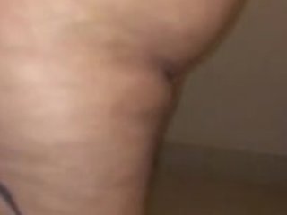 Indian aunty with big ass gets naughty