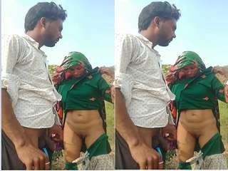 Exclusive Desi Randi gets outdoor fucking in part 3