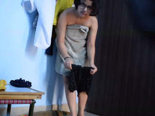 Indian teen in clothes teases in online video