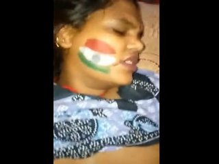 Desi slut gets facialized in hardcore fucking