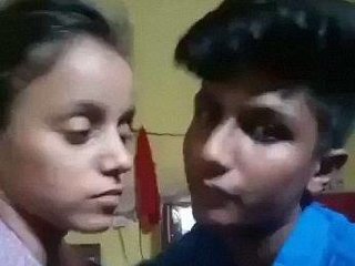 Indian couple indulges in steamy makeout session