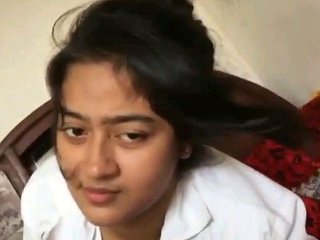 Cute Indian teenager gives a blowjob and gets fucked