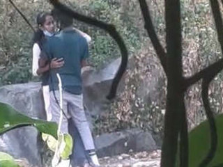 Indian college student's outdoor romance part