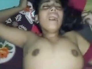 Desi couple's rough sex with a painful climax