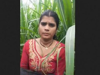 Desi bhabi caught in the act of masturbation