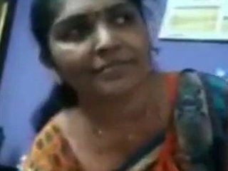Tamil auntie strips naked on video call