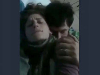 Pakistani couple enjoys hot sex in hospital bed