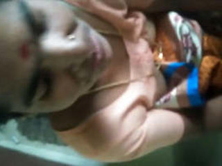 Telugu bhabhi gives a hot handjob with clear conversation