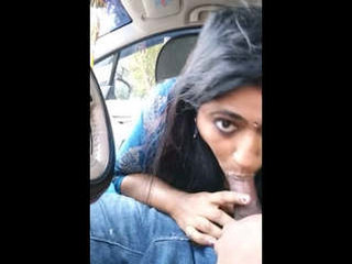 Tamil wife gives a blowjob in part 1 of the video