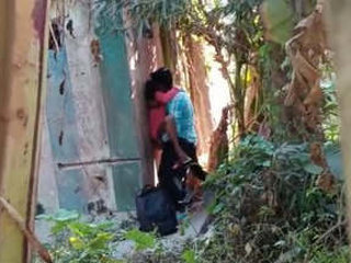 Desi couple enjoys outdoor sex in MMS video